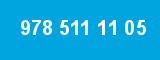 978 511 11 05 978 511 11 05